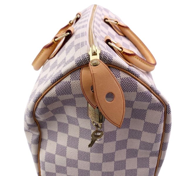 24011572 15 Louis Vuitton Speedy Damier Azur