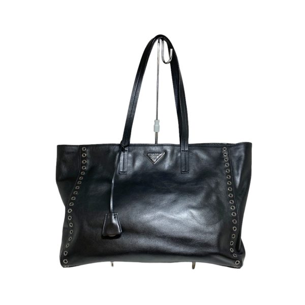 2401287 1 Prada Tote Bag Leather Black