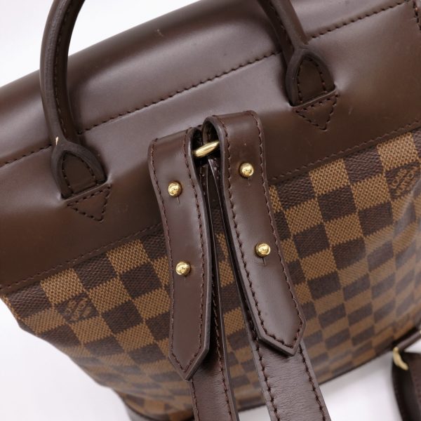 240133 6 Louis Vuitton Zack Backpack Rucksack Leather Brown