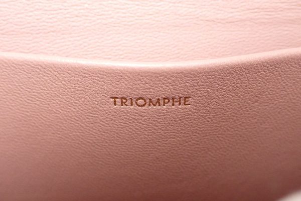 24017304412 15 Celine Triomphe Shoulder Bag Pink Rose