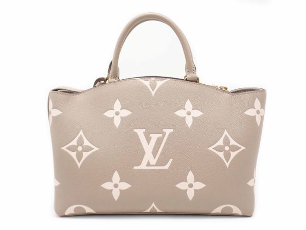 24027400121 01 Louis Vuitton On The Go Pm 2way Bag Empreinte Navy