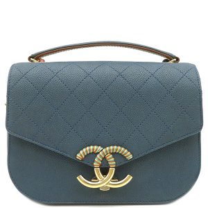 240500417809 1 Prada Tessuto Shoulder Tote Bag Blue