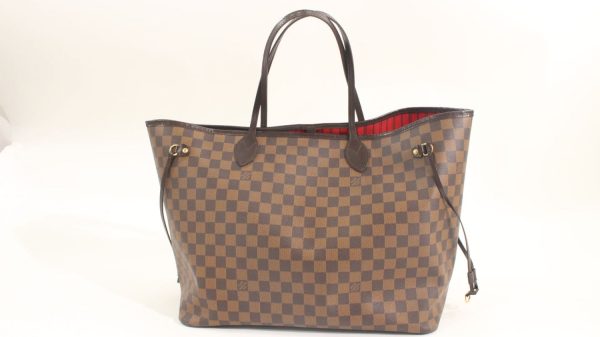 24100266 11 Louis Vuitton Neverfull GM Damier Shoulder Bag