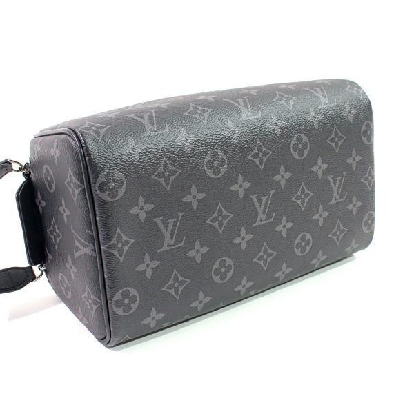 24100465 05 Louis Vuitton Doppkit Eclipse Clutch Bag Black