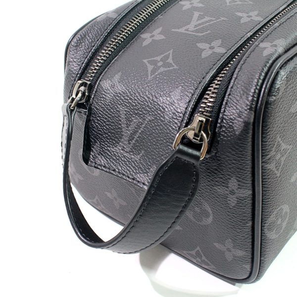 24100465 10 Louis Vuitton Doppkit Eclipse Clutch Bag Black