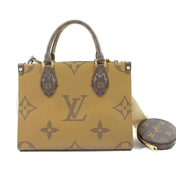 24100482 04 Louis Vuitton On the Go PM Tote Bag Monogram Giant