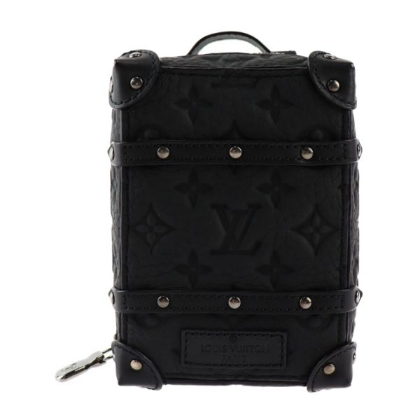 2415023007108 1 Louis Vuitton Porte Clé Backpack Trunk Keychain Black