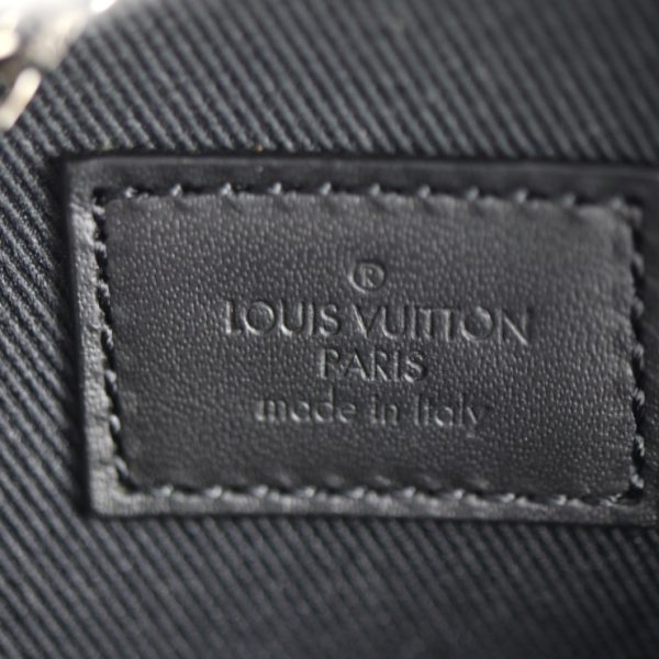 2415023007108 7 Louis Vuitton Porte Clé Backpack Trunk Keychain Black