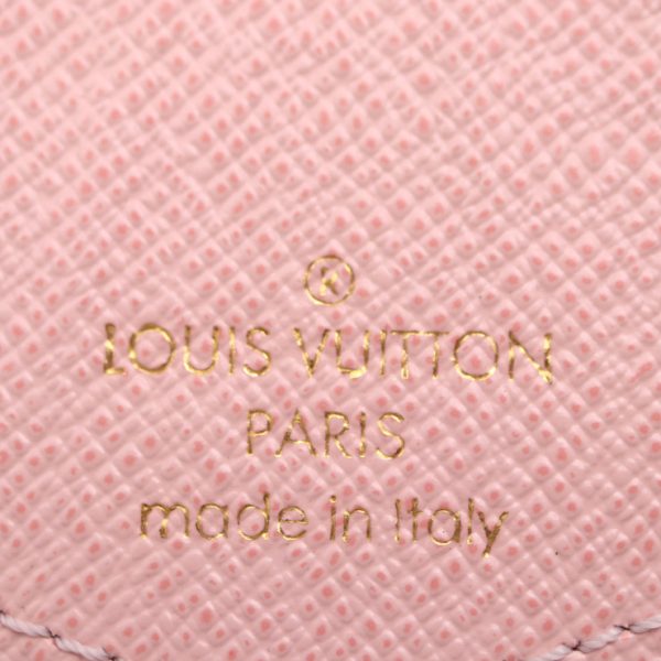 2415023010095 7 Louis Vuitton LV Mirror Monogram Keychain Brown Pink Gold