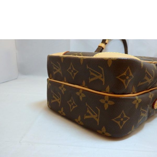 24272 3 Louis Vuitton Amazon Monogram Shoulder Bag Brown