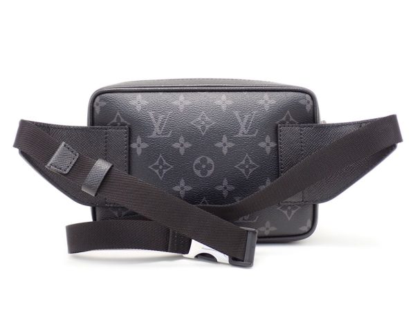 24423aucno3 02 Louis Vuitton Noir One Handle Flap Bag MM Shoulder