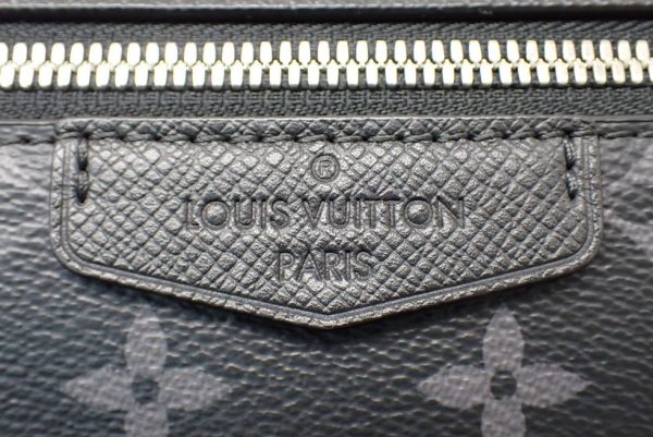 24423aucno3 07 Louis Vuitton Noir One Handle Flap Bag MM Shoulder