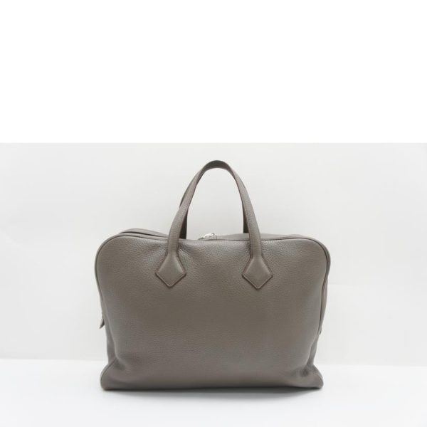 24548 2 Hermes Victoria 2 Hand Bag Taurillon Clemence