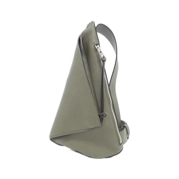 2460003956694 1 b Loewe Anton Sling Shoulder Bag Khaki Green