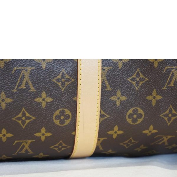 24992 7 Louis Vuitton Keepall 55 Bandouliere Monogram