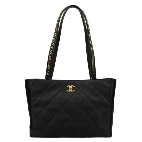 2500000077678 Chanel Tote Bag Black