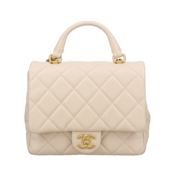 2500000143380 Chanel Handbag White