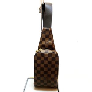 25583 1 Louis Vuitton Saint Louis Shoulder Bag Damier Ebene