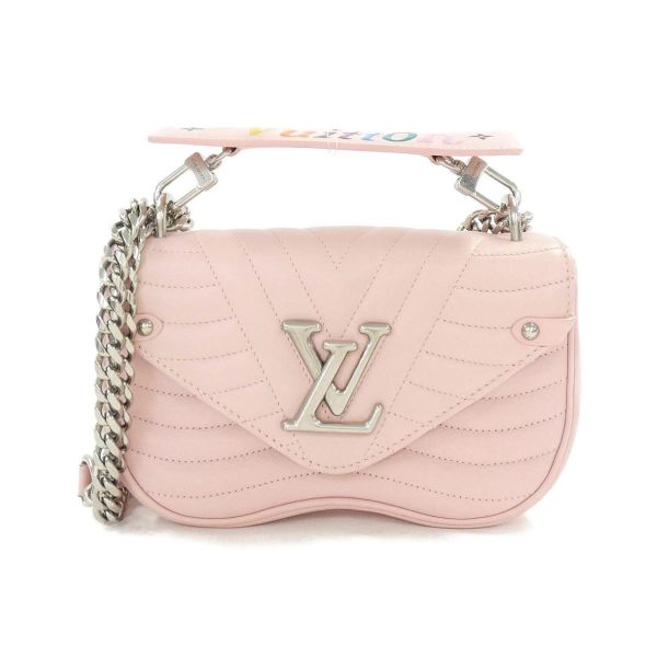 2600036157624 1 b Louis Vuitton New Wave Chain Bag PM Shoulder Bag Pink