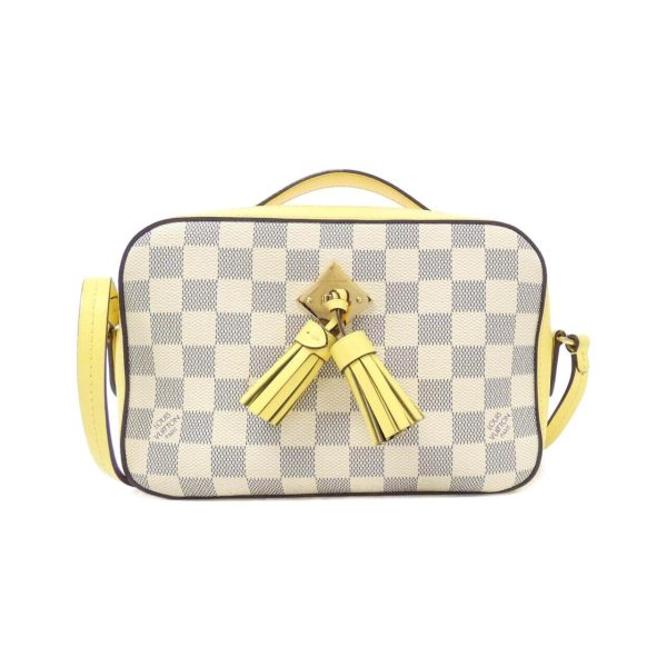 2600036164578 1 b Louis Vuitton Damier Azur Santonge Shoulder Bag AZUR