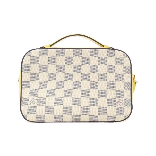 2600036164578 2 b Louis Vuitton Damier Azur Santonge Shoulder Bag AZUR