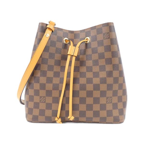 2600046849403 1 b Louis Vuitton Damier Neo Noe Medium Damier Ebene Canvas Shoulder Bag