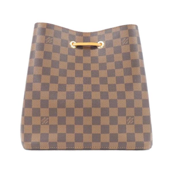 2600046849403 2 b Louis Vuitton Damier Neo Noe Medium Damier Ebene Canvas Shoulder Bag