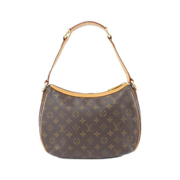 2600047524712 2 b Louis Vuitton Monogram Turam PM Small Leather Shoulder Bag Brown