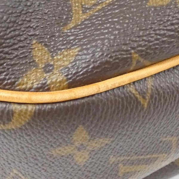 2600047524712 4 b Louis Vuitton Monogram Turam PM Small Leather Shoulder Bag Brown