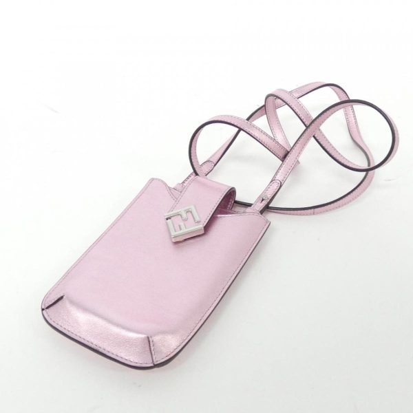 2600059511007 3 b Fendi FF Diamond Phone Case Pink