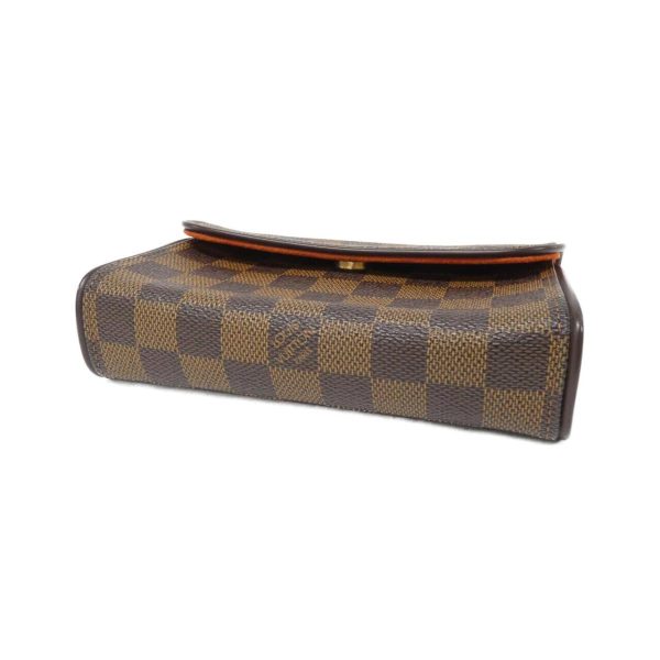 2600061241534 3 b Louis Vuitton Damier Pochette Florentine XS Waist Bag Brown