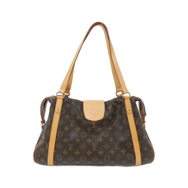 2600061875982 2 b Louis Vuitton Monogram Stresa PM Shoulder Bag Brown