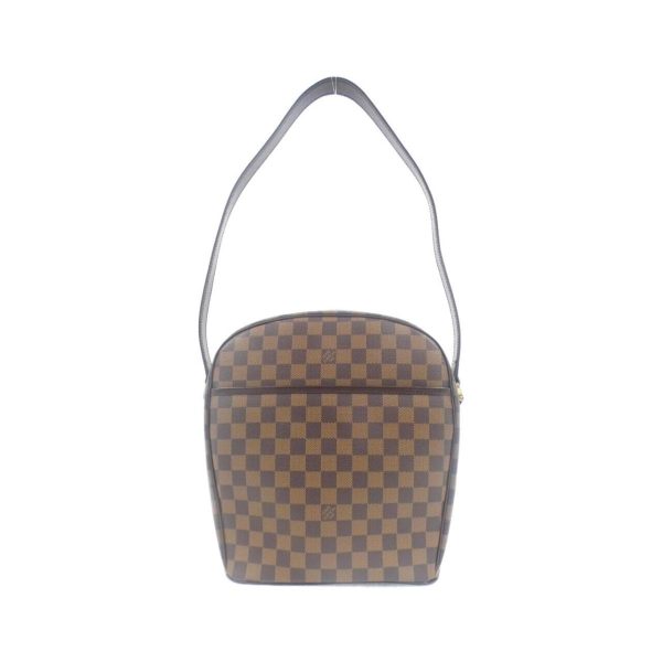 2600062487986 1 b Louis Vuitton Damier Ipanema Canvas Shoulder Bag Brown