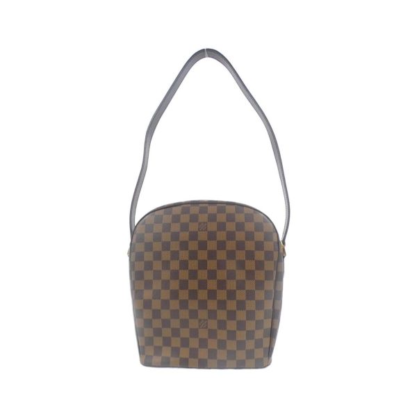 2600062487986 2 b Louis Vuitton Damier Ipanema Canvas Shoulder Bag Brown