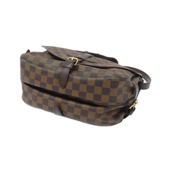 2600063208160 2 b Louis Vuitton Damier Saumur Shoulder Bag Brown