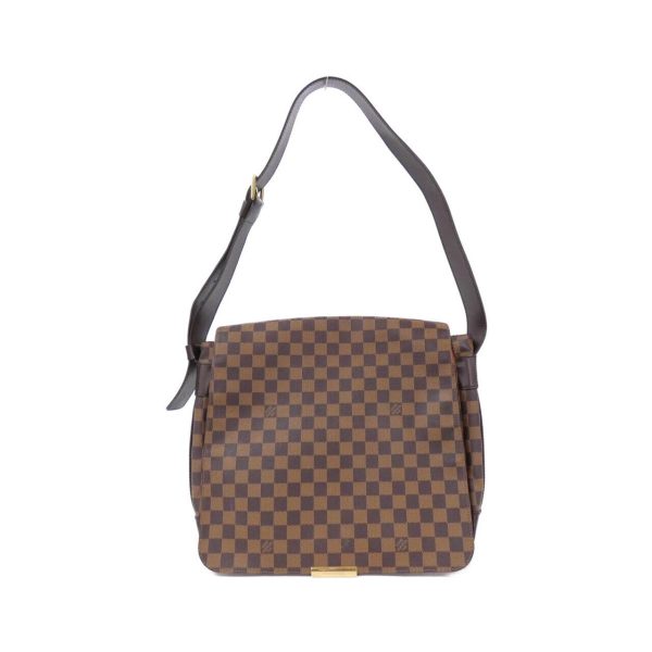 2600063432442 1 b Louis Vuitton Damier Bastille Medium Damier Ebene Canvas Shoulder Bag Brown