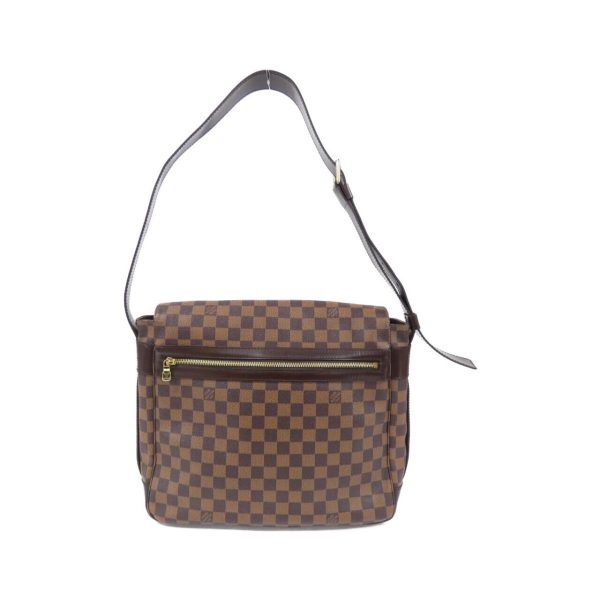 2600063432442 2 b Louis Vuitton Damier Bastille Medium Damier Ebene Canvas Shoulder Bag Brown