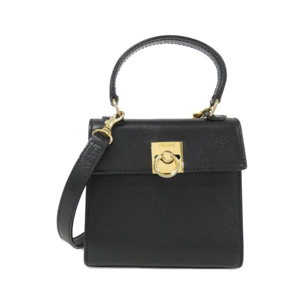 2600063485523 1 b Celine bag Leather black