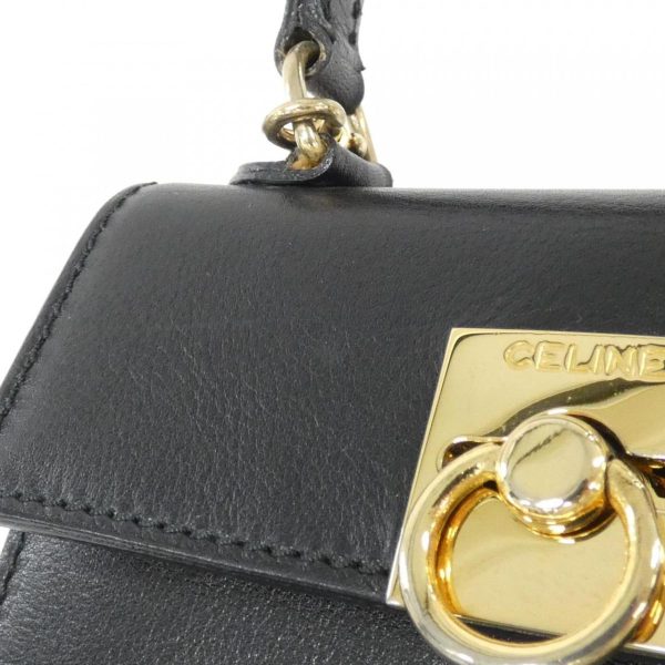 2600063485523 6 b Celine bag Leather black