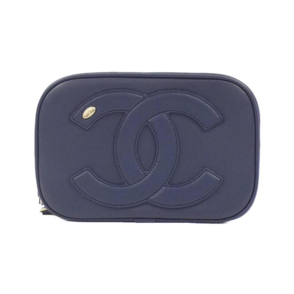 2600065386279 1 b Chanel AS Waist Bag Navy