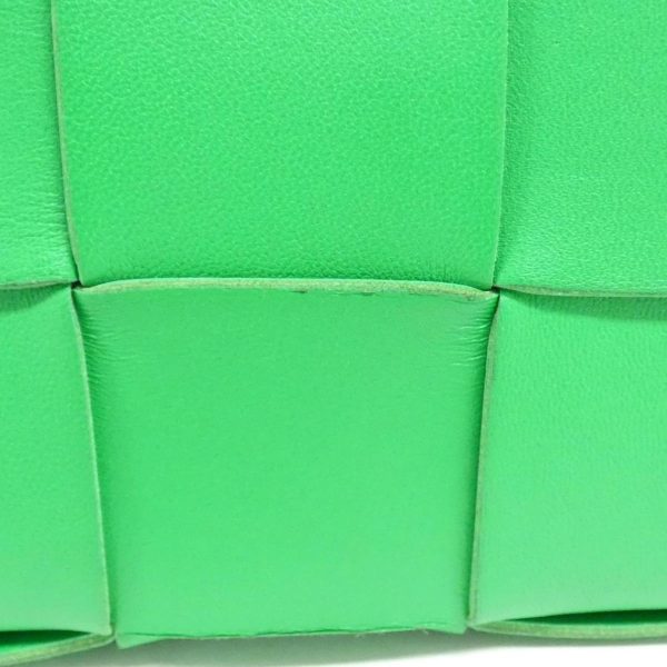 2600066290728 6 b Bottega Veneta VMAY1 Medium Lambskin Leather Shoulder Bag Green