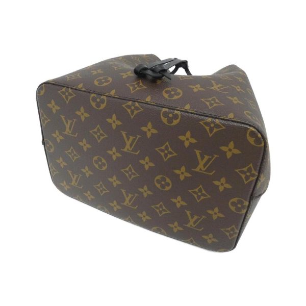 2600066953999 3 b Louis Vuitton Monogram Neo Noe Medium Monogram Canvas Shoulder Bag Black