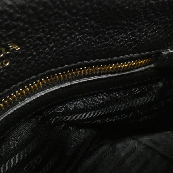 2600069498039 9 b Prada Bag Vitdaino Nero Gold Hardware