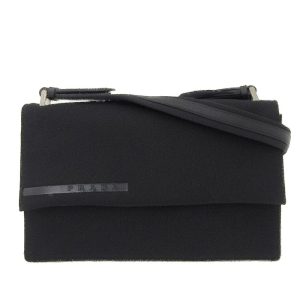 263904 1 Prada Pouch Tessuto Black