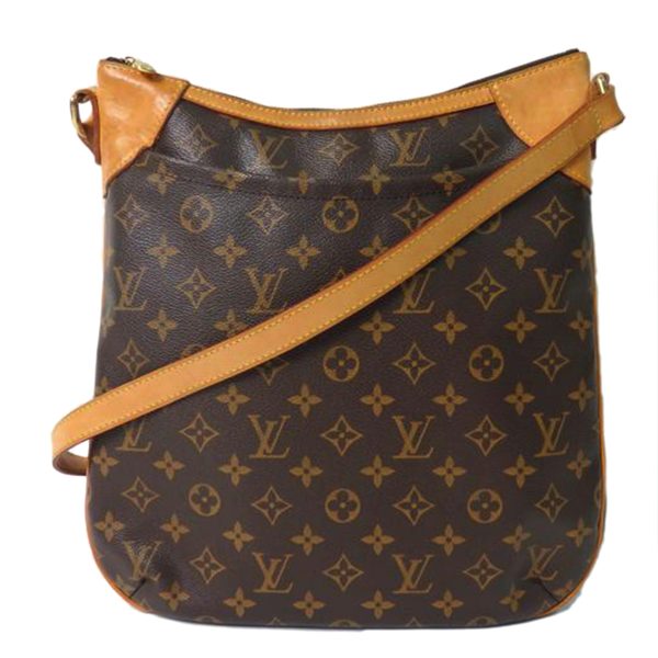 26460 1 Louis Vuitton Odeon MM Shoulder Bag Brown