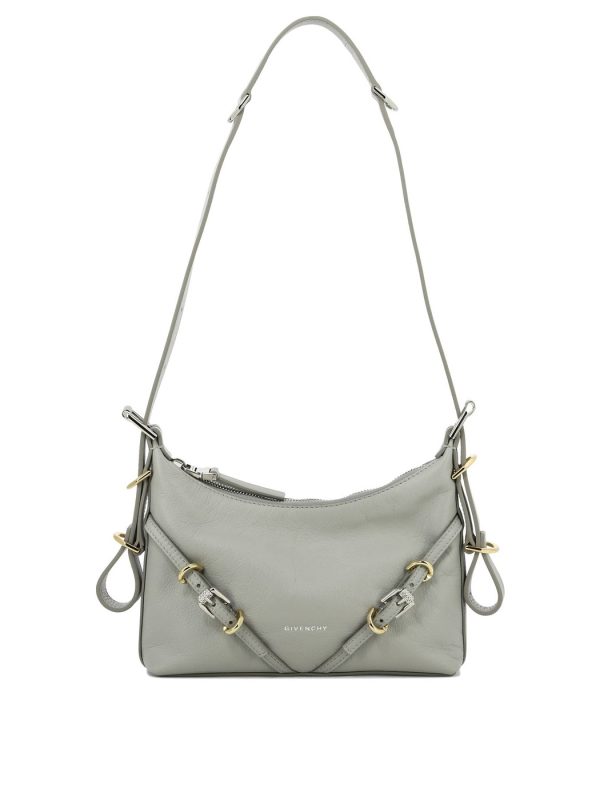 266ccb3161debbc vi 1 Givenchy Gray Mini Voyou Crossbody Bag