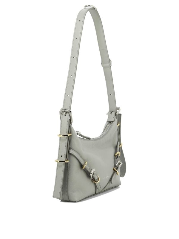 266ccb3161debbc vi 2 Givenchy Gray Mini Voyou Crossbody Bag