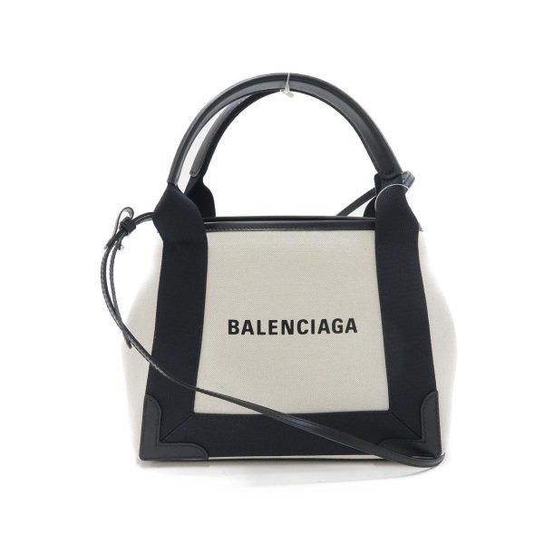 2700034835569 b Balenciaga Bag XS Canvas Natural Black