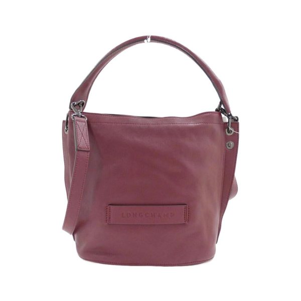 2700037294318 1 b Longchamp 3D Shoulder Bag Raisin