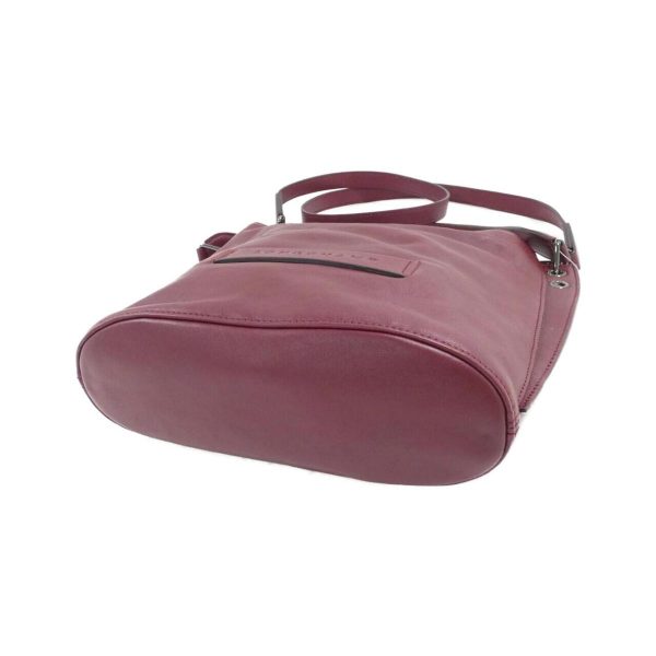 2700037294318 3 b Longchamp 3D Shoulder Bag Raisin